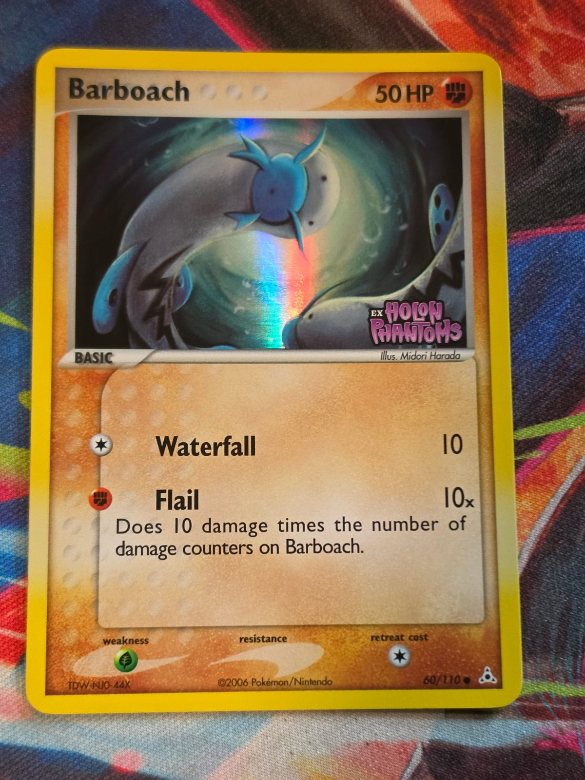 Barboach Common Reverse Holo EX Holon Phantoms 60/110 NM Pokemon
