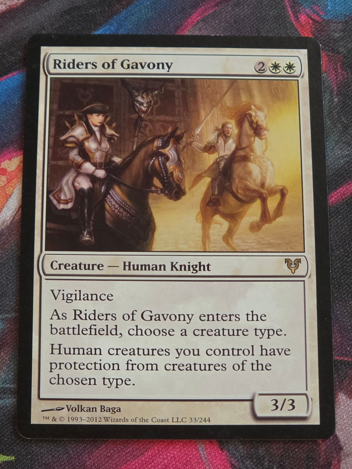 Riders of Gavony - 33 - Avacyn Restored - Rare - LP - MTG