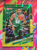Al Horford 2021-22 Panini Donruss Holo Green & Yellow Laser #52 NM Basketball