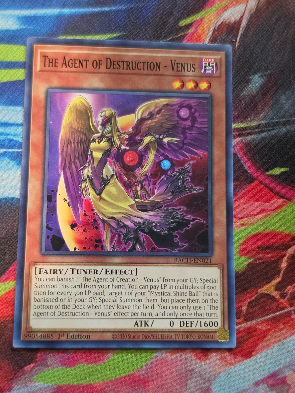 The Agent of Destruction - Venus Common Battle of Chaos BACH-EN021 LP