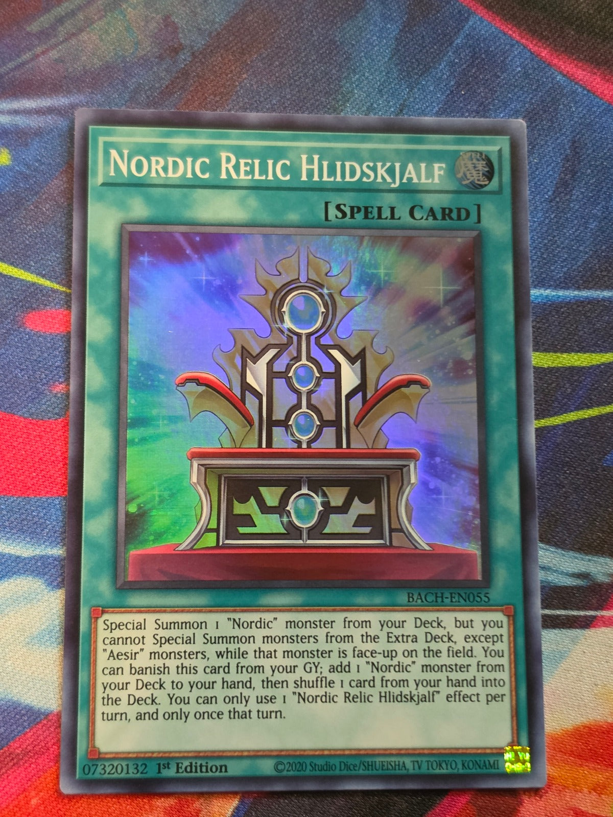Nordic Relic Hlidskjalf Super Rare Battle of Chaos BACH-EN055 LP