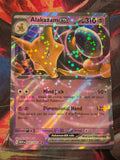 Alakazam ex - 065/165 - SV: Scarlet & Violet 151 - Double Rare - NM Pokemon