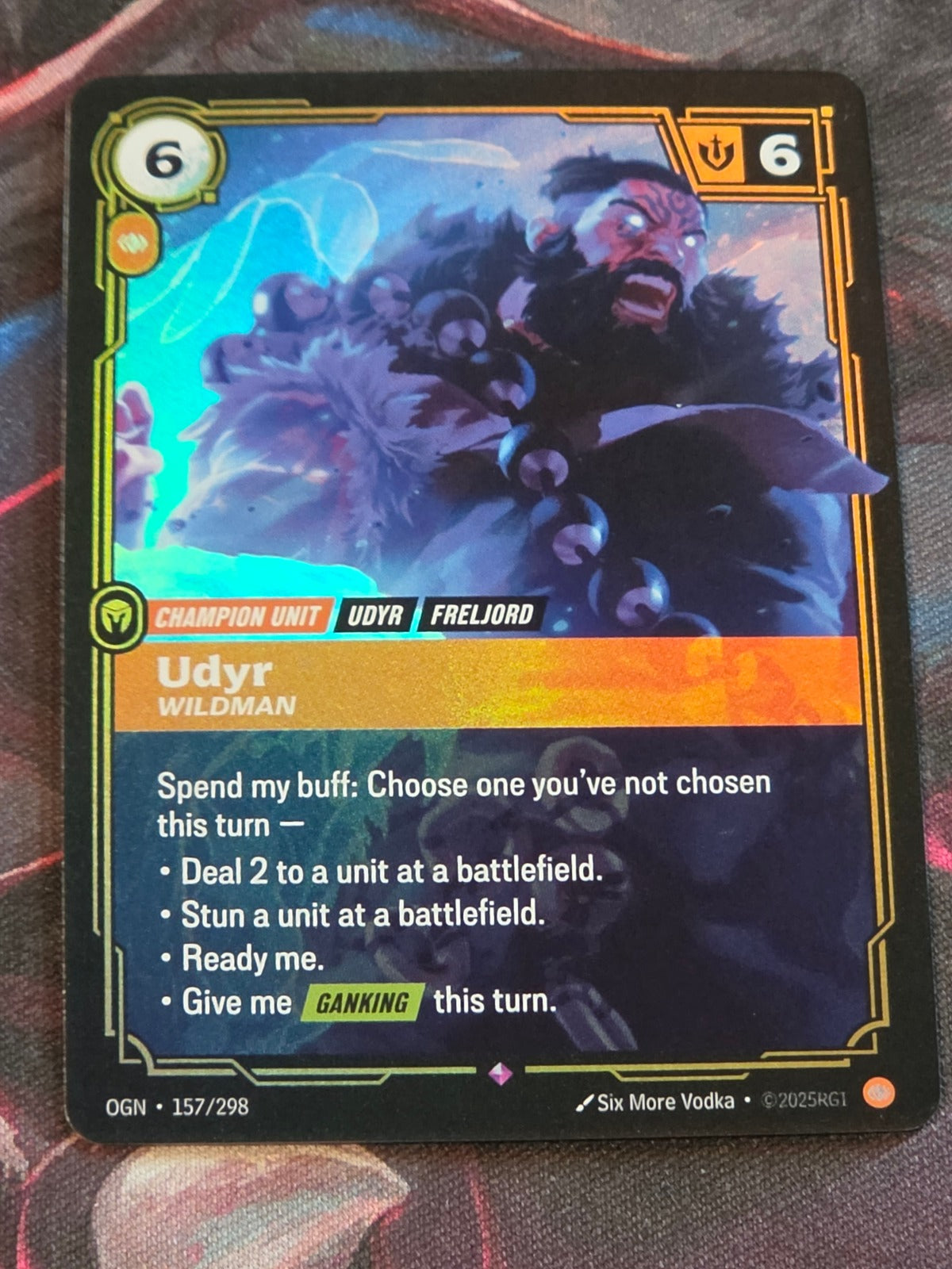 Udyr, Wildman - 157/298 - Origins - Rare - NM