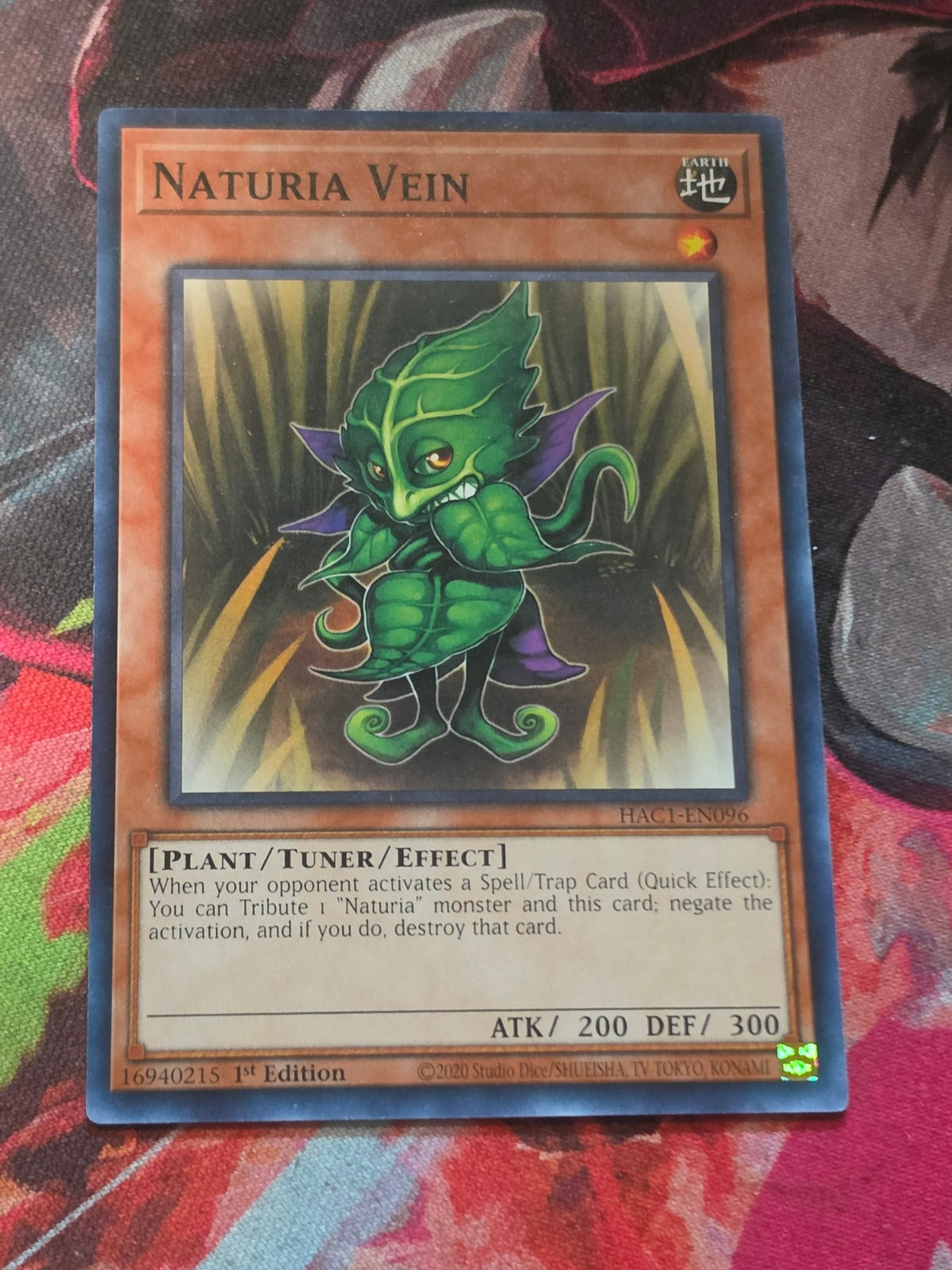 Naturia Vein Common Hidden Arsenal: Chapter 1 HAC1-EN096 LP