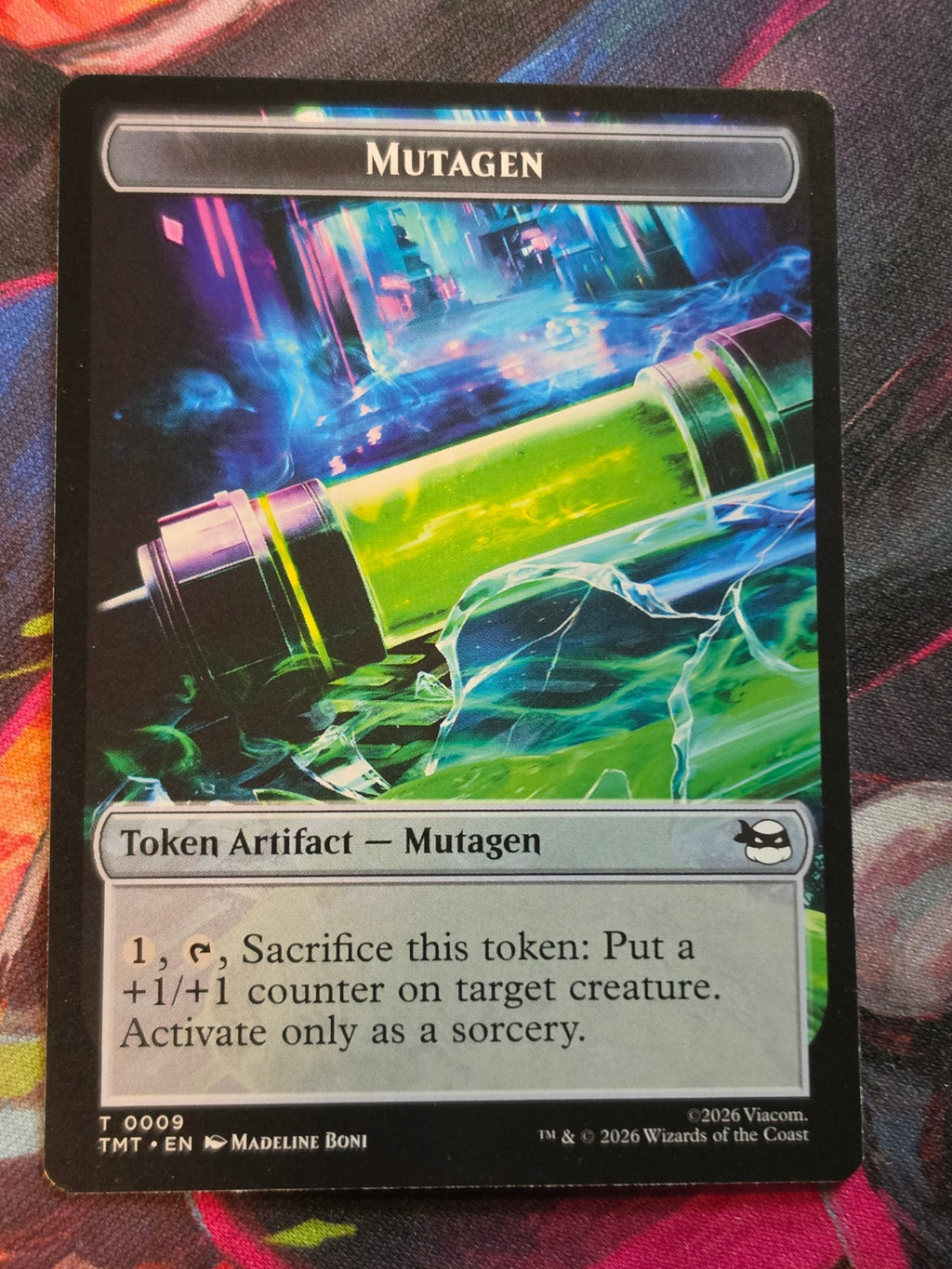 Robot // Mutagen Double-Sided Token - 10 // 9 - Teenage Mutant Ninja Turtles Tokens - T - NM MTG