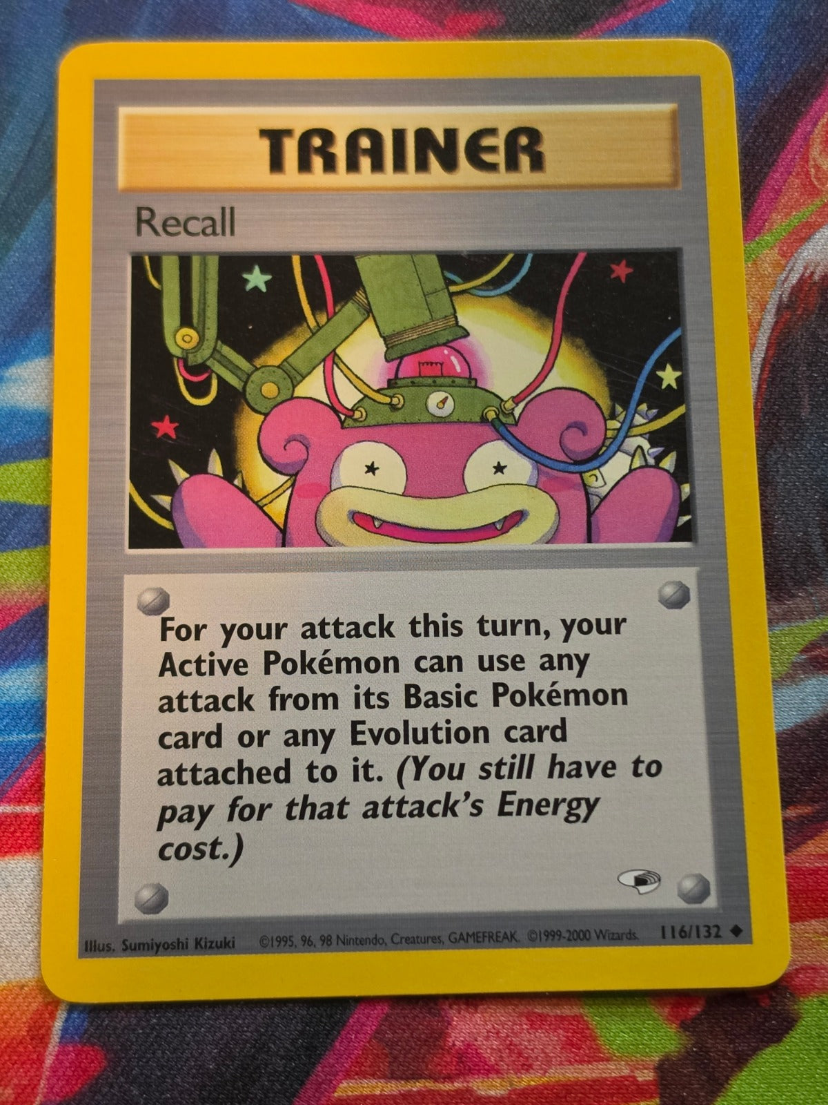 Recall - 116/132 - Gym Heroes - Uncommon - Unlimited - LP+ Pokemon