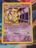 Sabrina's Kadabra - 058/132 - Gym Challenge - Uncommon - Unlimited - LP Pokemon