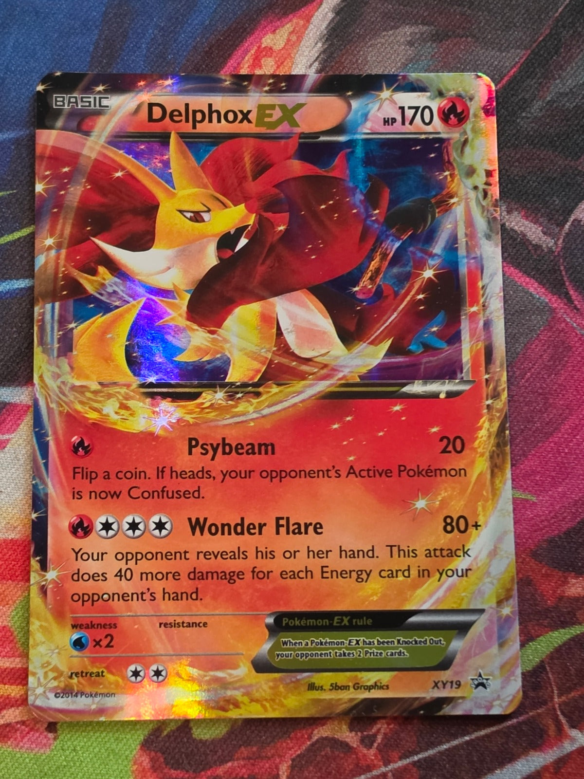 Delphox EX Promo XY Promos XY19 LP Pokemon