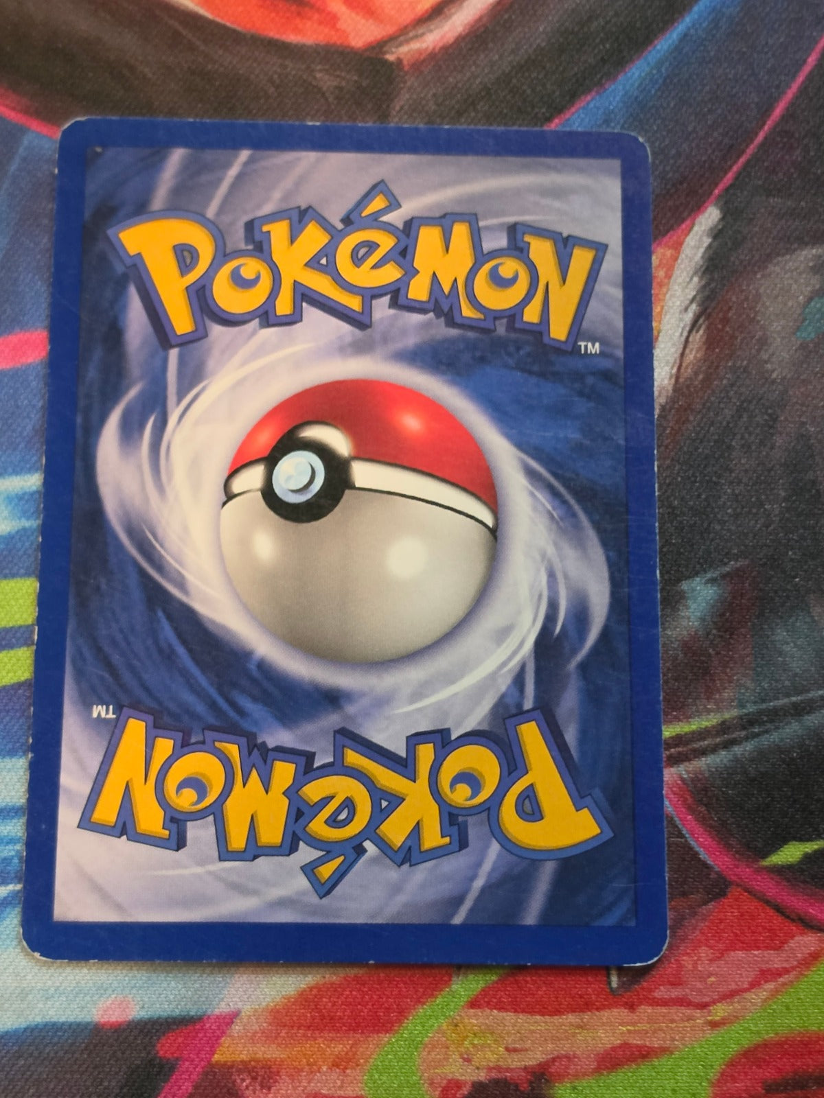 Gust of Wind Shadowless Base Set Common 093/102 LP Pokemon (Back)