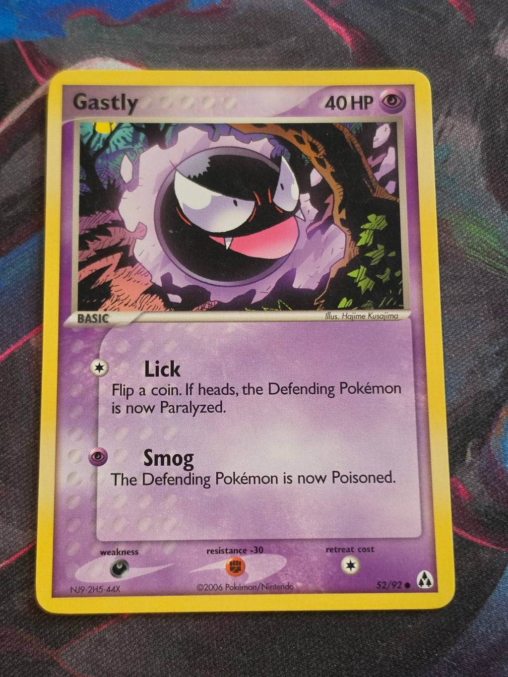 Gastly - 52/92 - EX Legend Maker - Common - LP - Pokemon