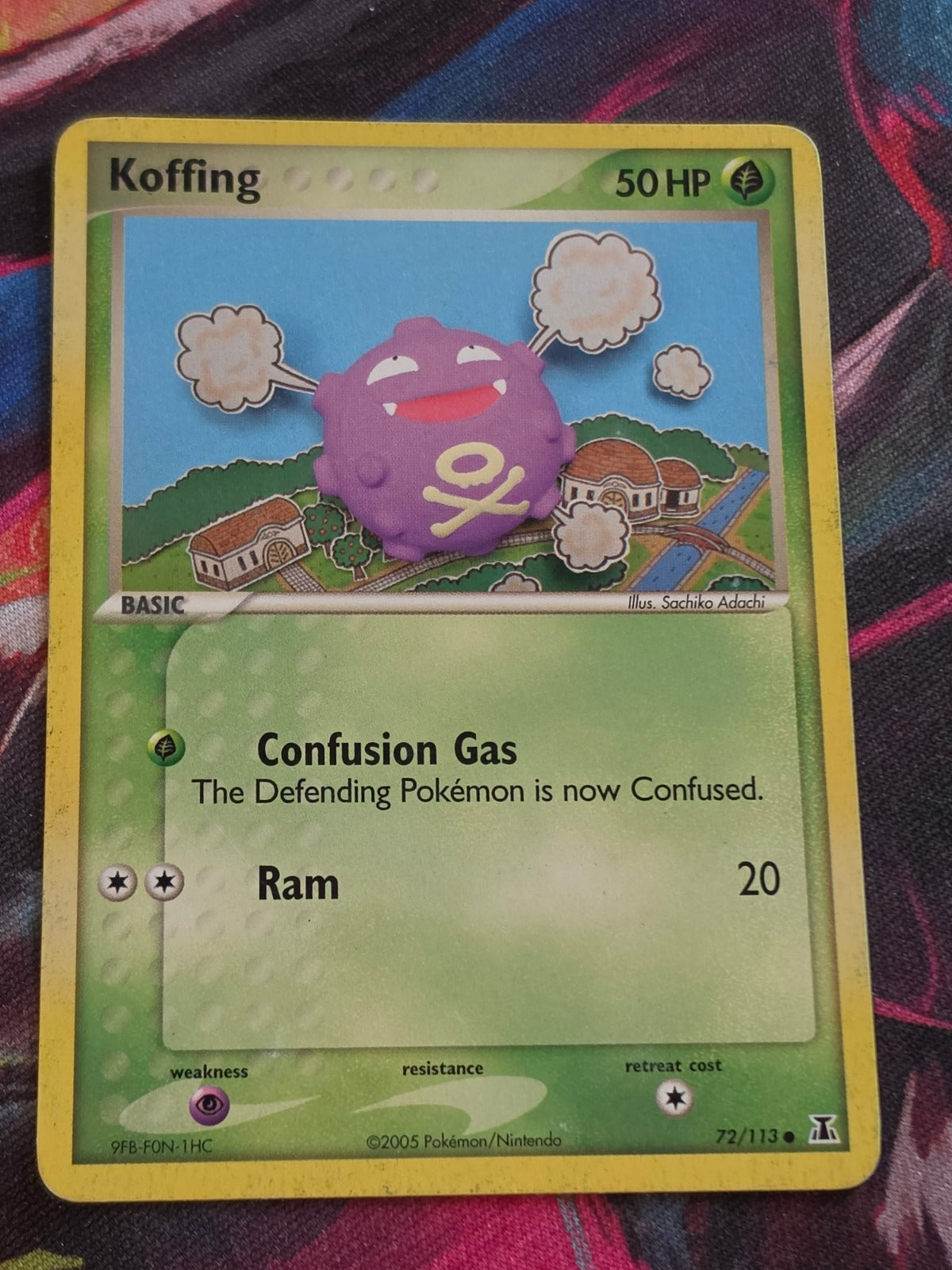 Koffing - 72/113 - EX Delta Species - Common - HP - Pokemon