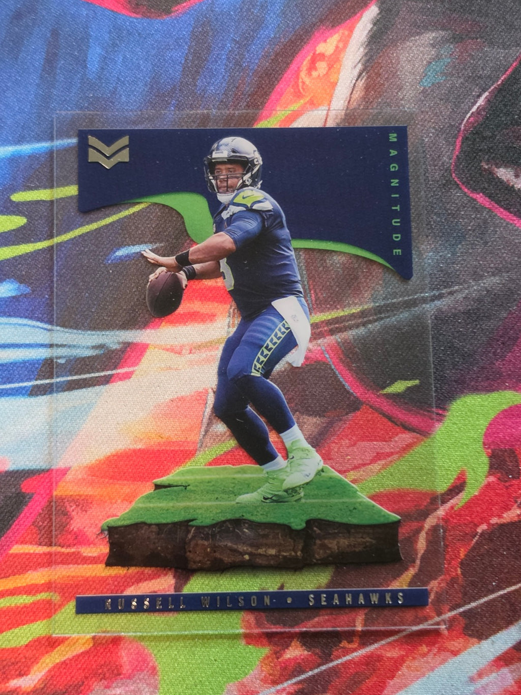 Russell Wilson 2021 Panini Chronicles - Magnitude MAG-26 NM Football