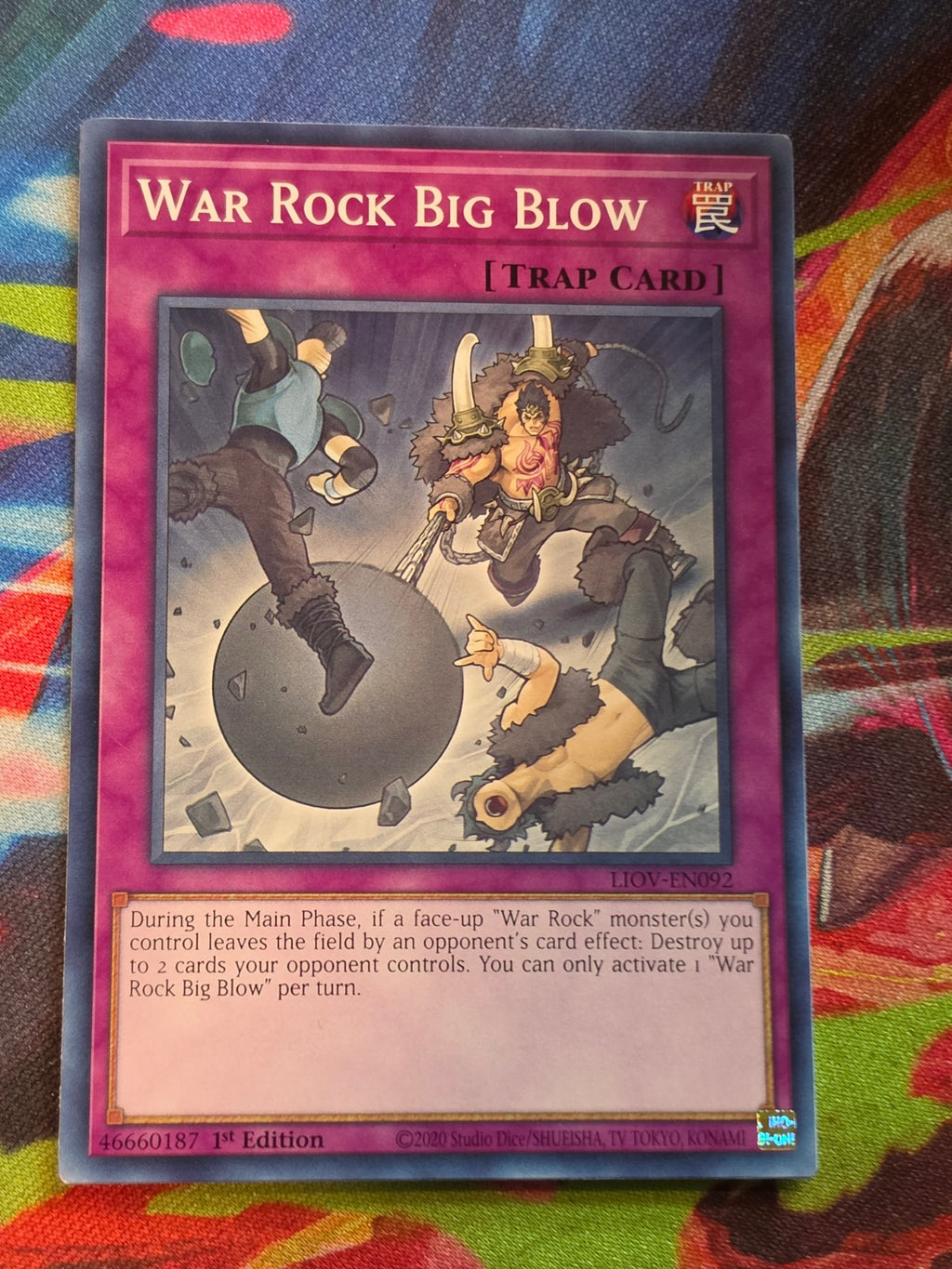 War Rock Big Blow Common Lightning Overdrive LIOV-EN092 LP