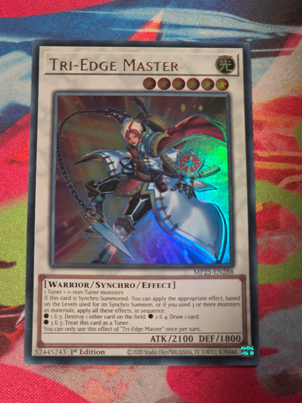 Tri-Edge Master Ultra Rare 2025 Mega-Pack MP25-EN288 1st Edition LP Yu-Gi-Oh!