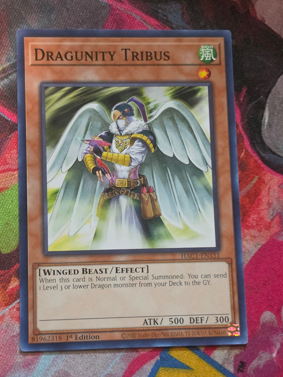 Dragunity Tribus Common Hidden Arsenal: Chapter 1 HAC1-EN151 LP