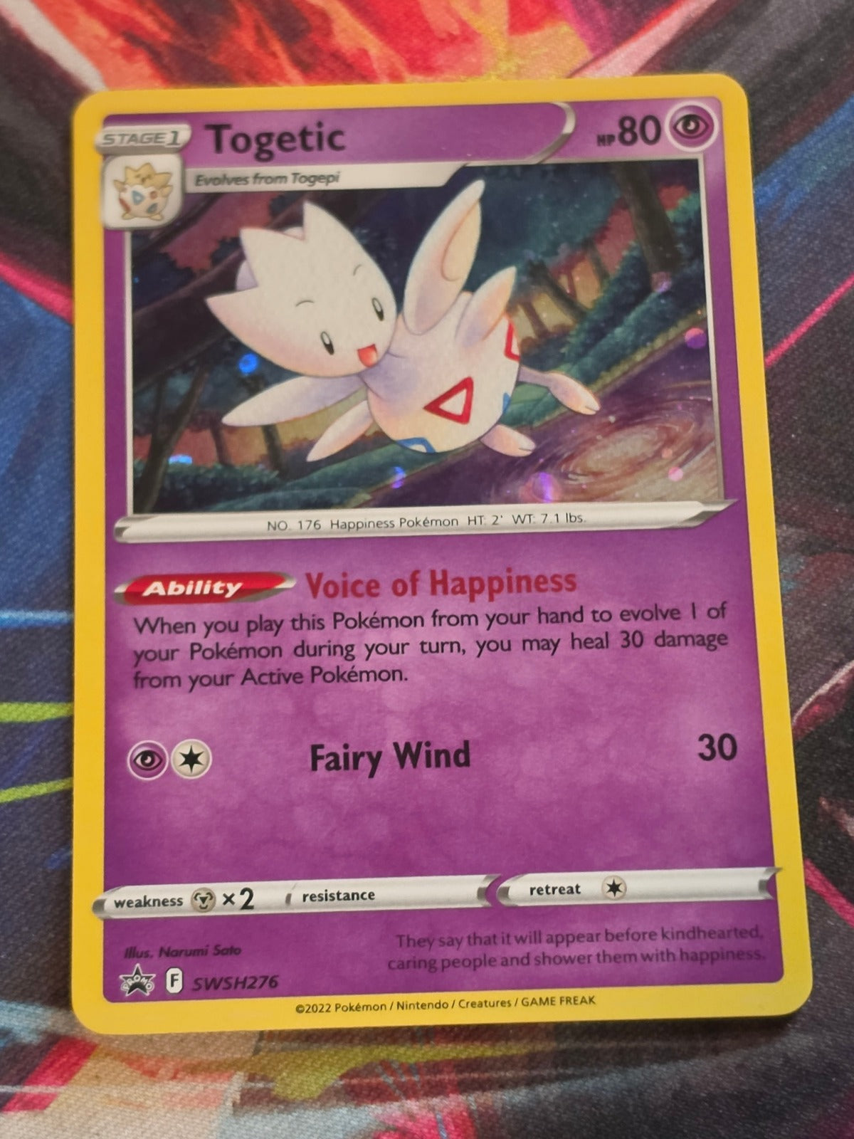 Togetic - SWSH276 - SWSH: Sword & Shield Promo Cards - Promo - NM Pokemon