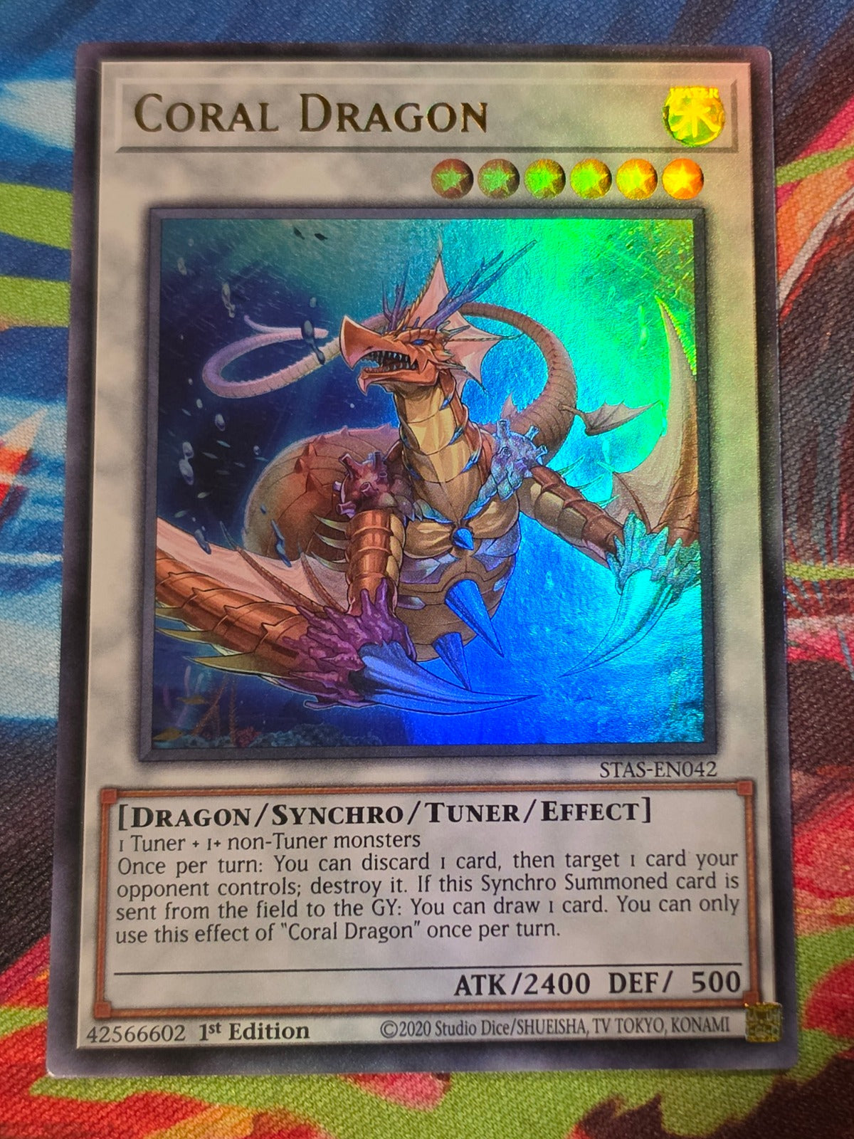 Coral Dragon Ultra Rare 2-Player Starter Set STAS-EN042 LP