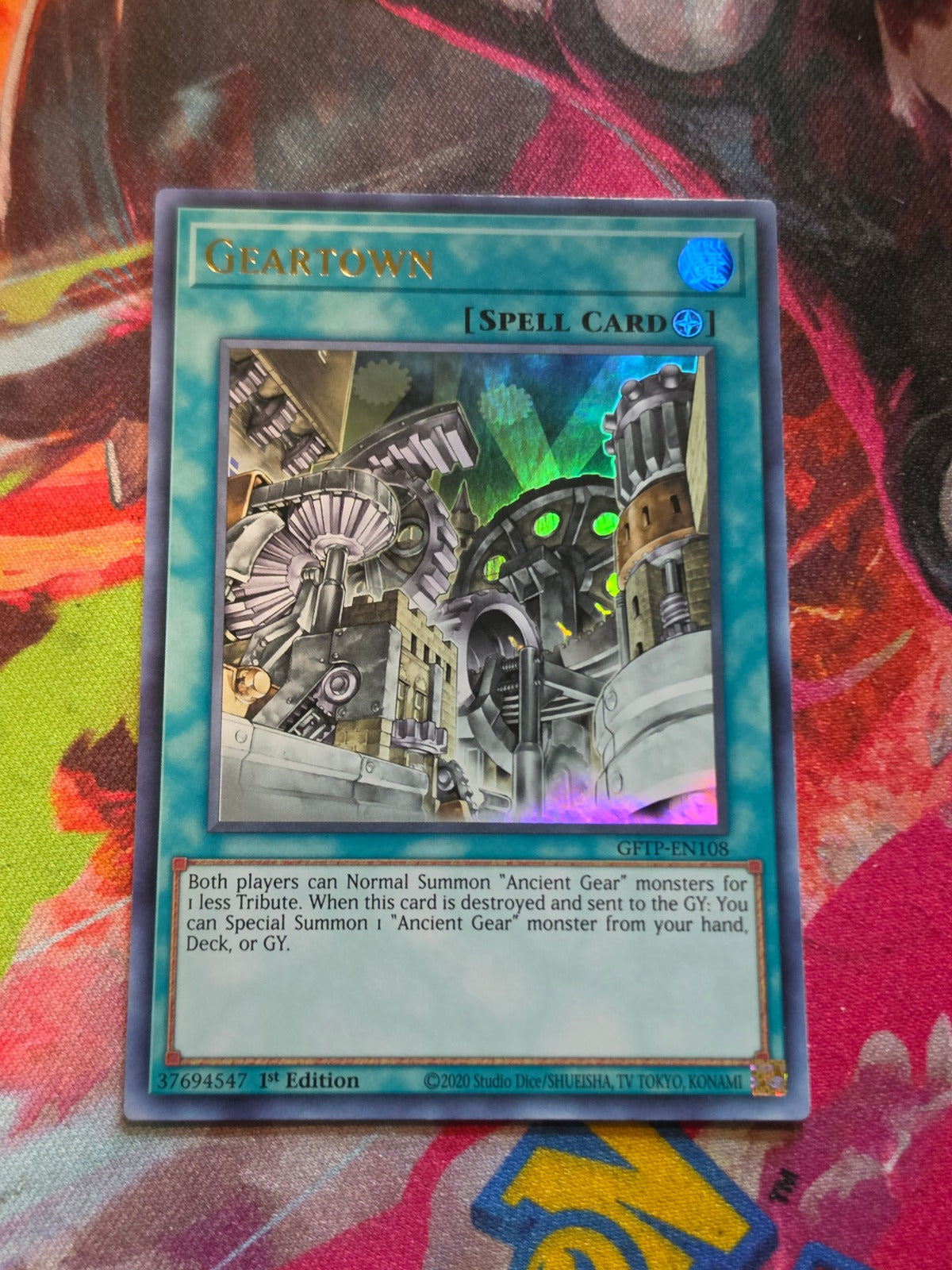 Geartown Ultra Rare Ghosts From the Past GFTP-EN108 1st Edition NM Yu-Gi-Oh!