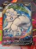 Alolan Vulpix V (Full Art) Ultra Rare SWSH12: Silver Tempest 173/195 NM Pokemon