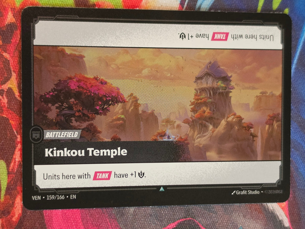 Kinkou Temple - 159/166 - Vendetta - Uncommon - NM