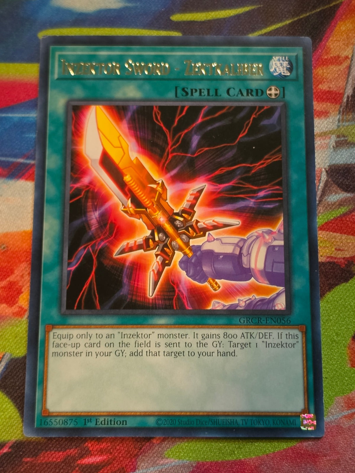 Inzektor Sword - Zektkaliber Rare The Grand Creators GRCR-EN056 LP