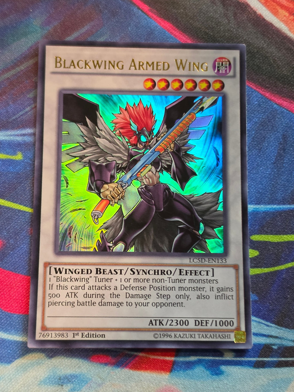 Blackwing Armed Wing Ultra Rare Legendary Collection 5D's LC5D-EN133 LP