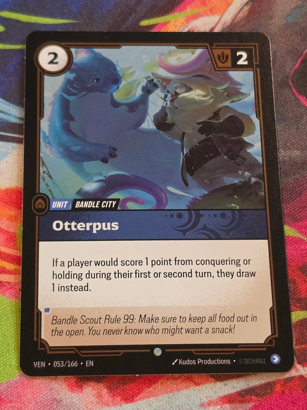 Otterpus - 053/166 - Vendetta - Common - NM