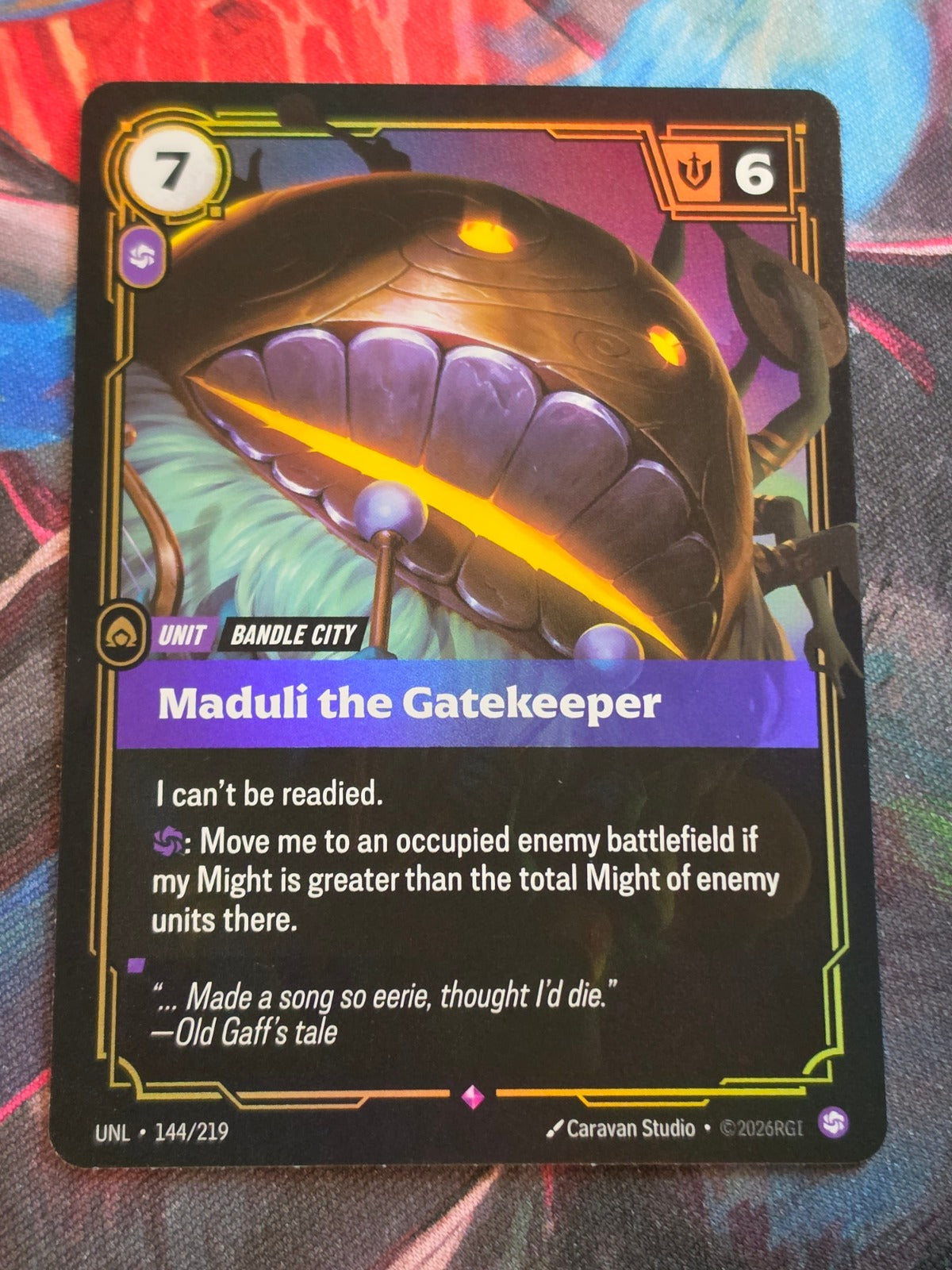 Maduli the Gatekeeper - 144/219 - Unleashed - Rare - NM