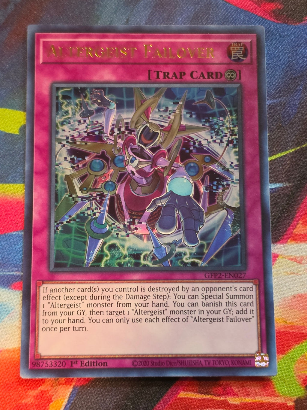 Altergeist Failover Ultra Rare Ghosts From the Past: The 2nd Haunting GFP2-EN027 LP