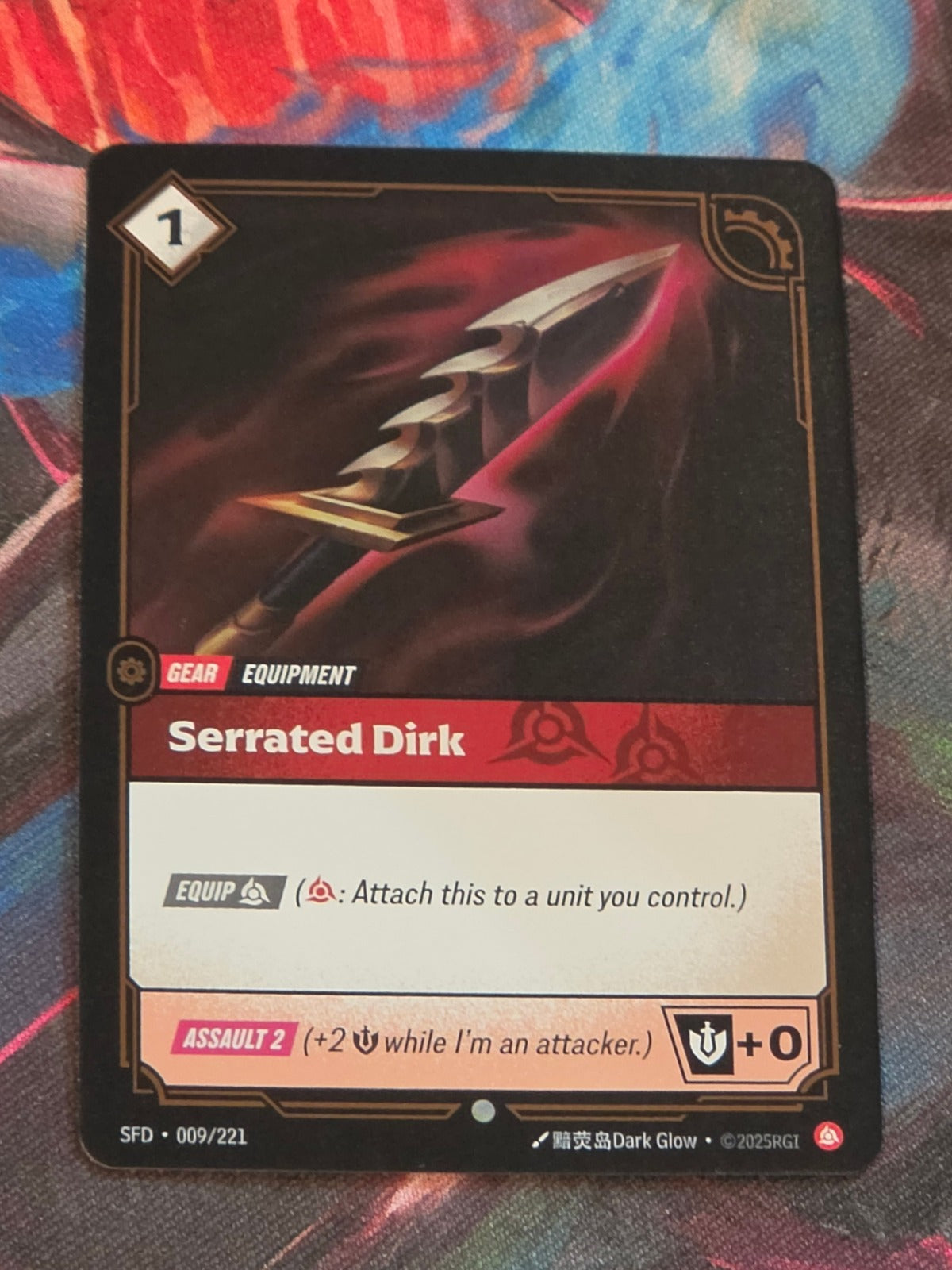 Serrated Dirk - 009/221 - Spiritforged - Common - NM
