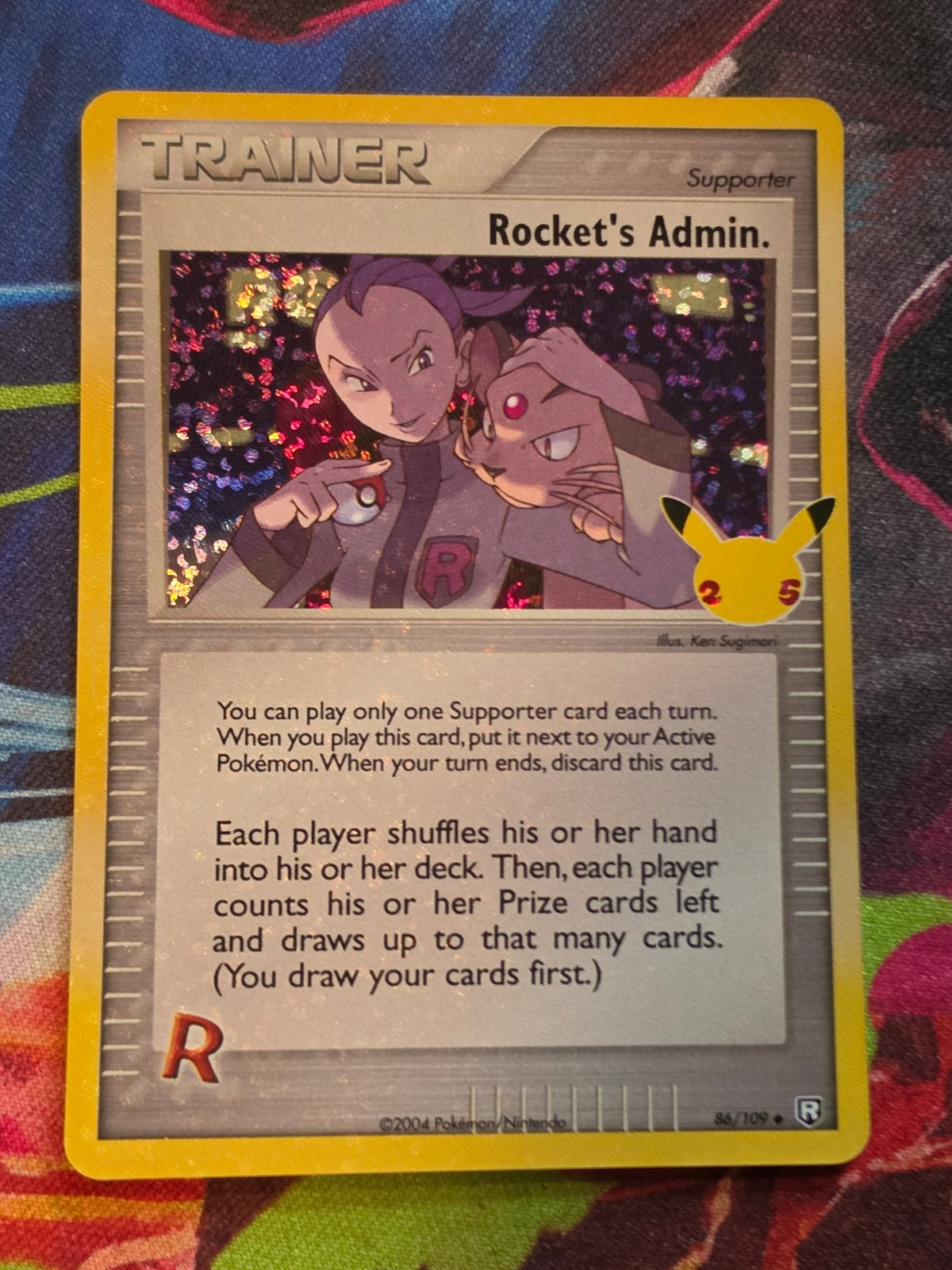Rocket's Admin. Classic Collection Celebrations: Classic Collection 86/109 NM Pokemon
