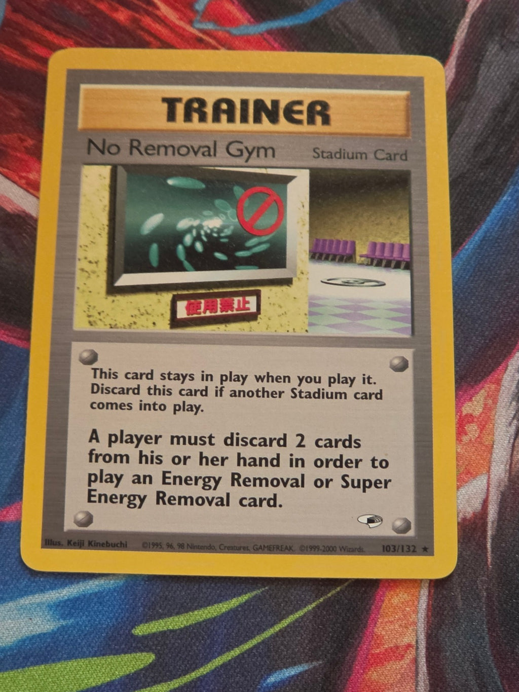 No Removal Gym Unlimited Rare Gym Heroes 103/132 NM Pokemon