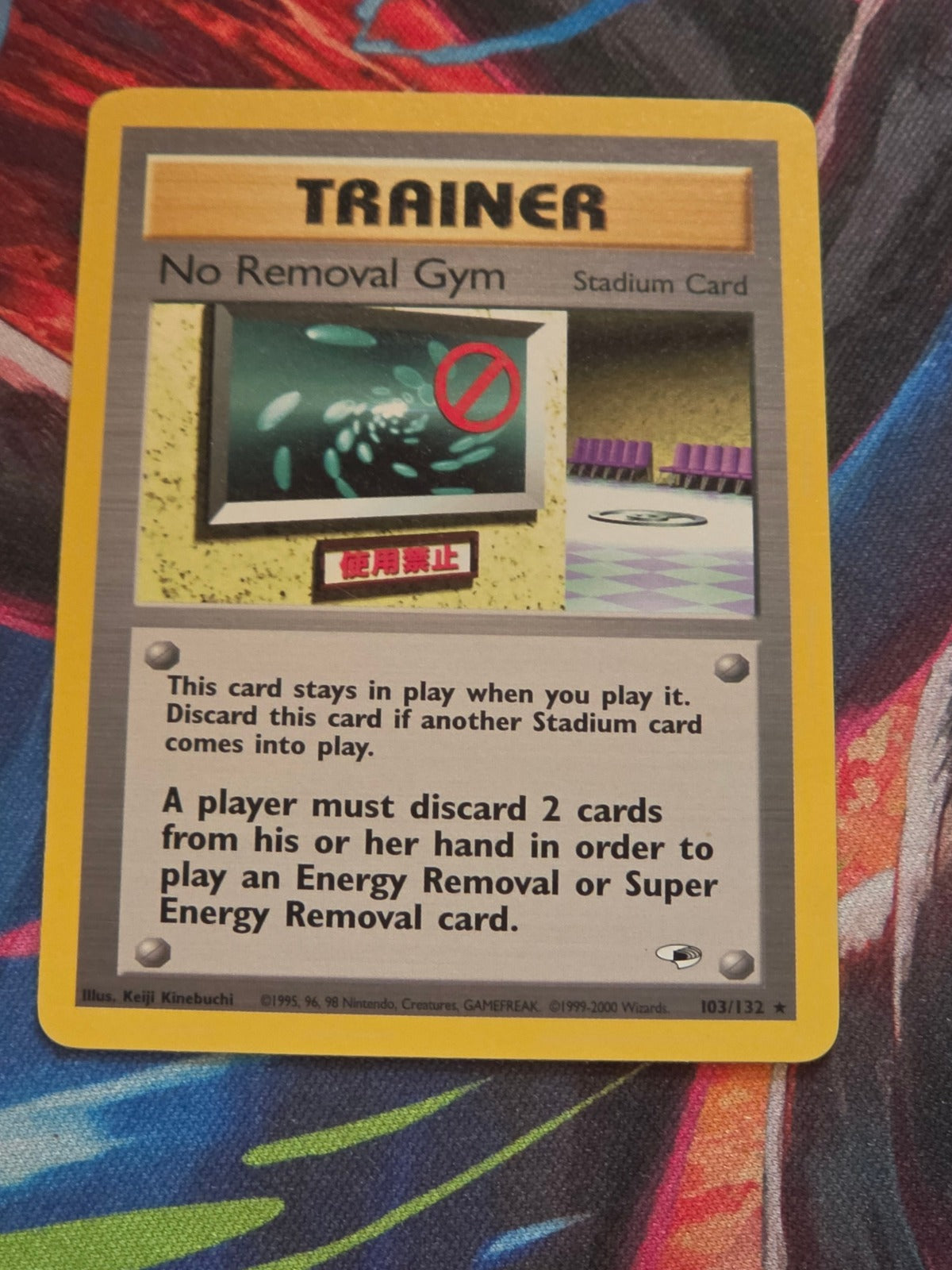 No Removal Gym Unlimited Rare Gym Heroes 103/132 NM Pokemon