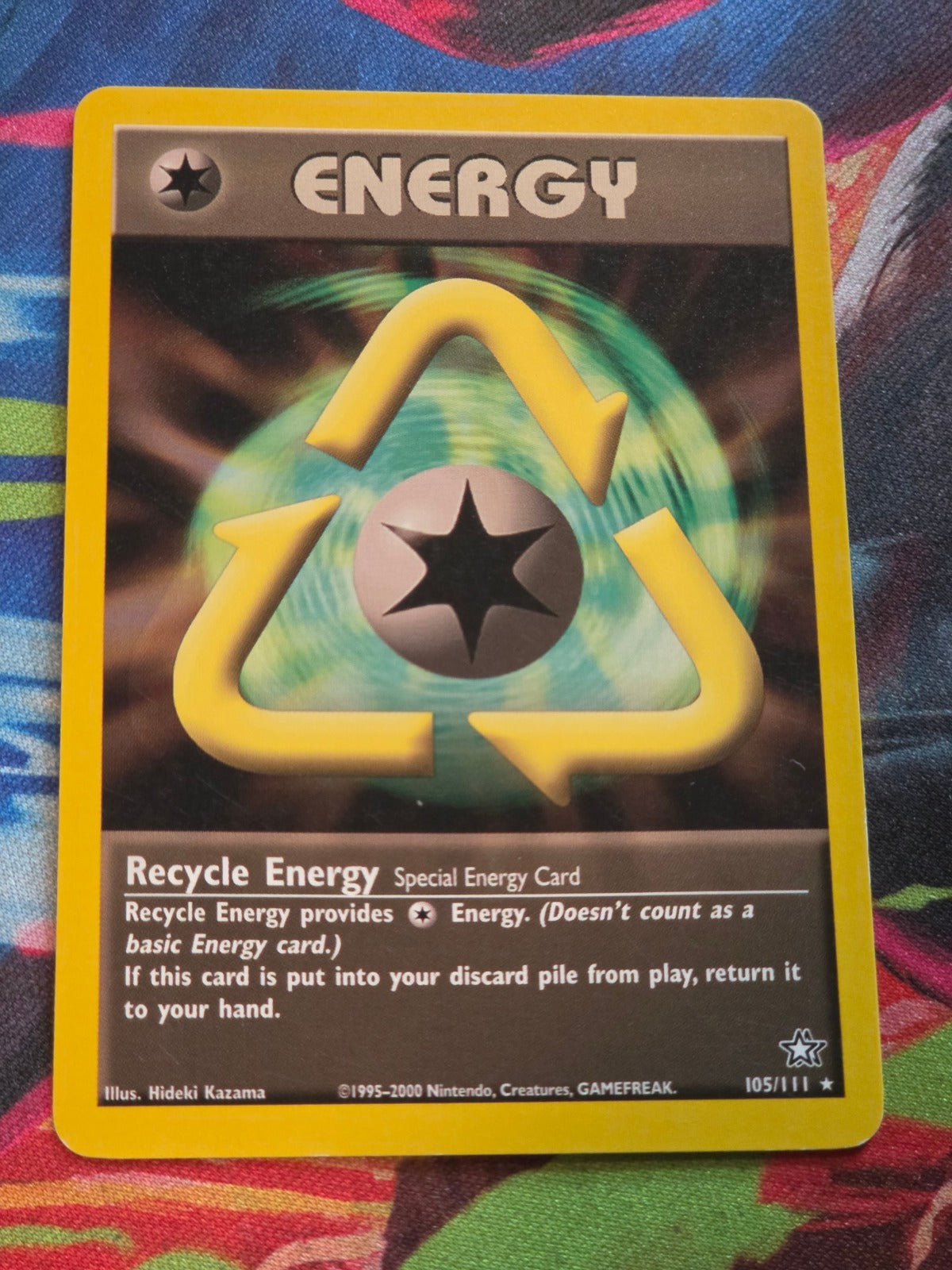 Recycle Energy - 105/111 - Neo Genesis - Rare - Unlimited - LP Pokemon