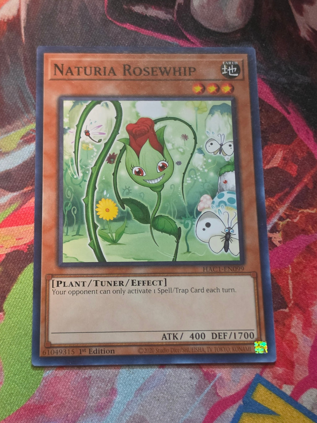 Naturia Rosewhip Common Hidden Arsenal: Chapter 1 HAC1-EN099 LP