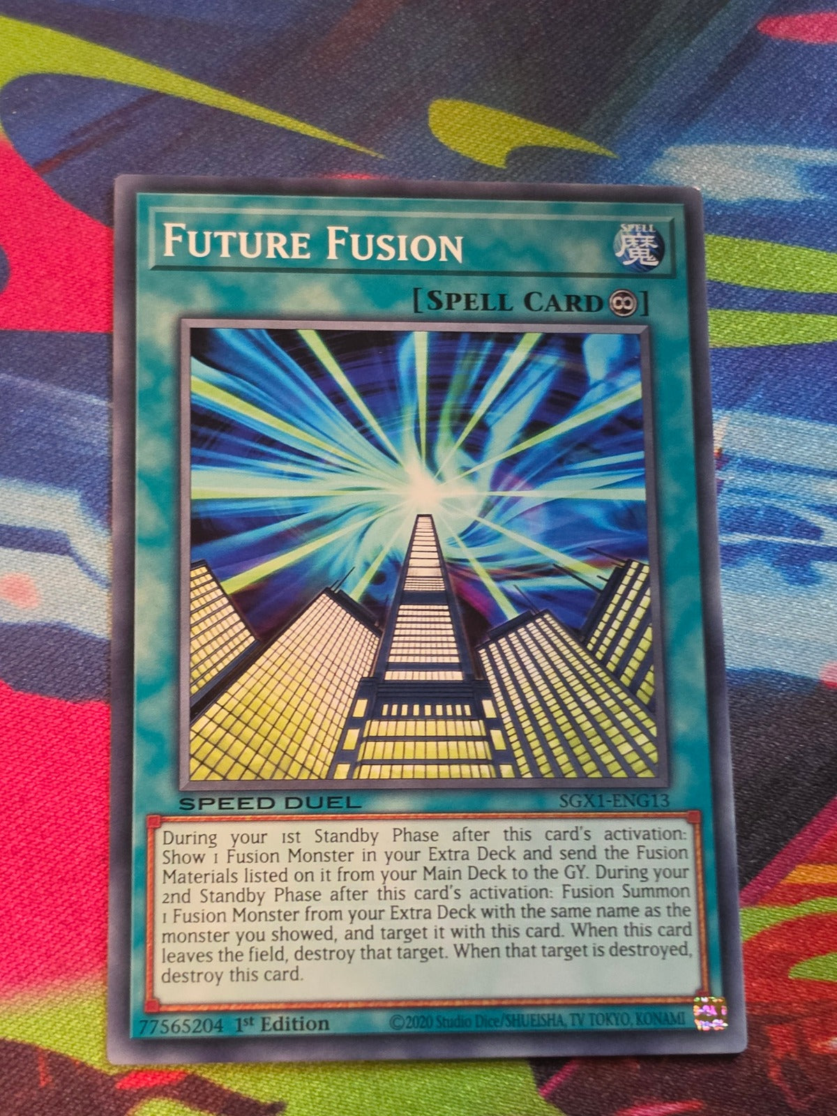 Future Fusion Common Speed Duel GX: Duel Academy Box SGX1-ENG13 1st Edition LP Yu-Gi-Oh!
