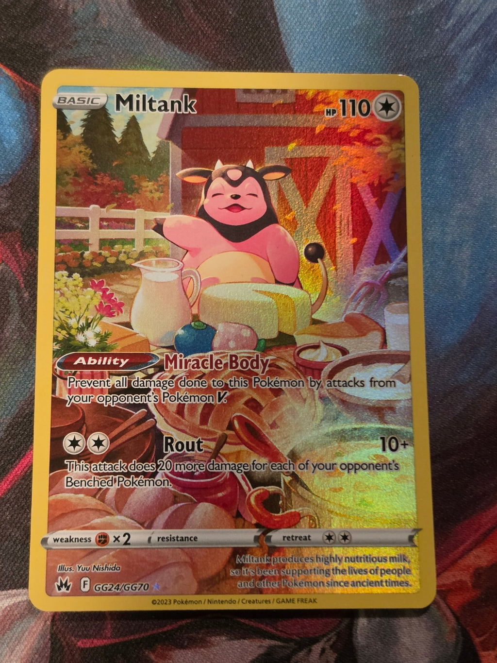 Miltank Ultra Rare Crown Zenith Galarian Gallery GG24/GG70 NM Pokemon