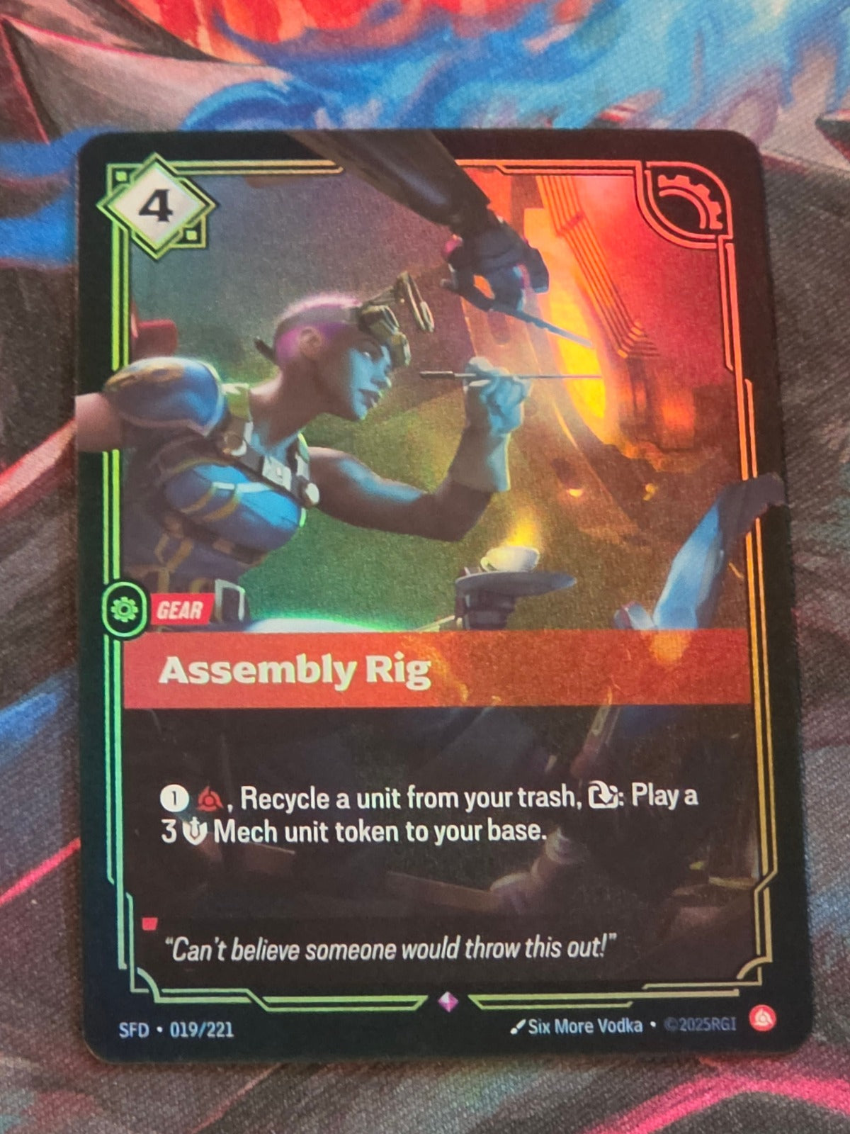 Assembly Rig - 019/221 - Spiritforged - Rare - NM