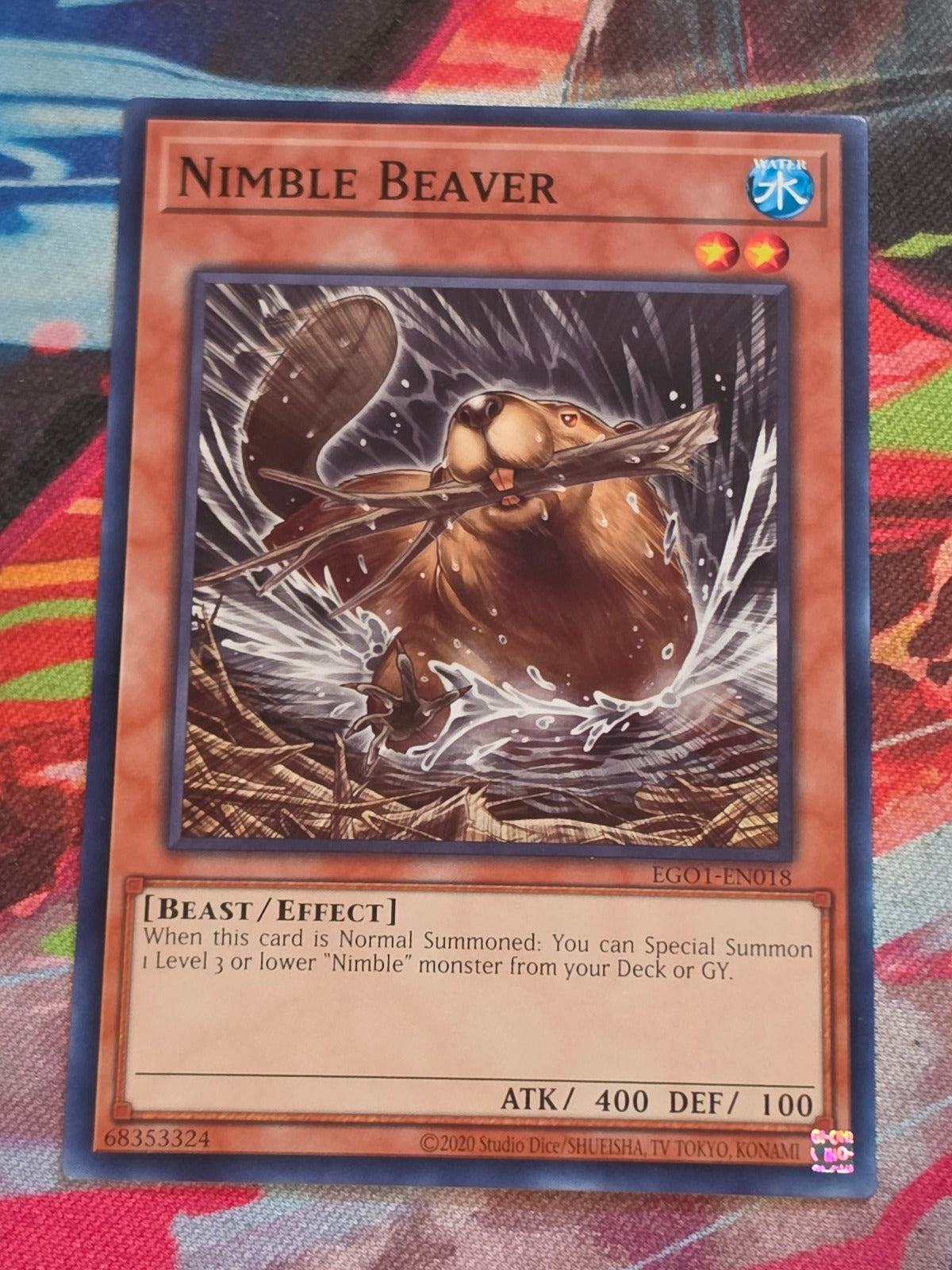 Nimble Beaver Common Egyptian God Deck: Obelisk the Tormentor EGO1-EN018 LP
