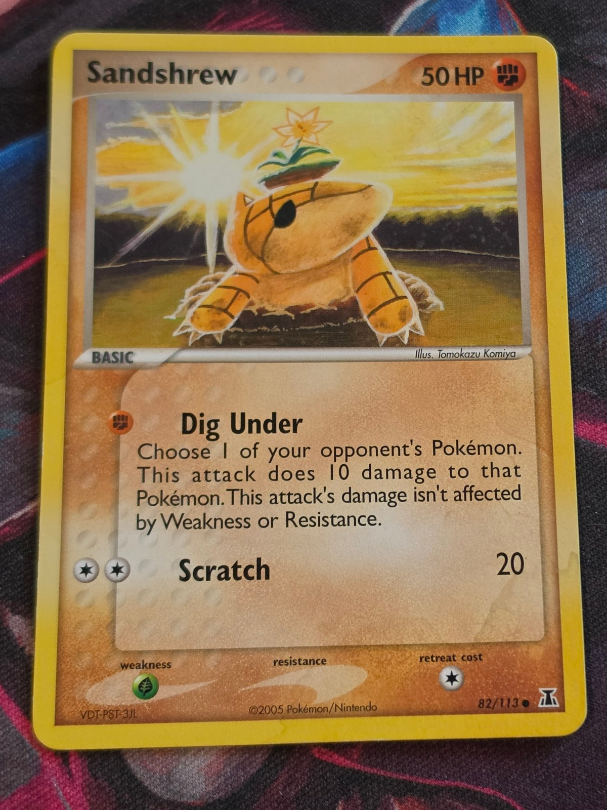 Sandshrew - 82/113 - EX Delta Species - Common - HP - Pokemon