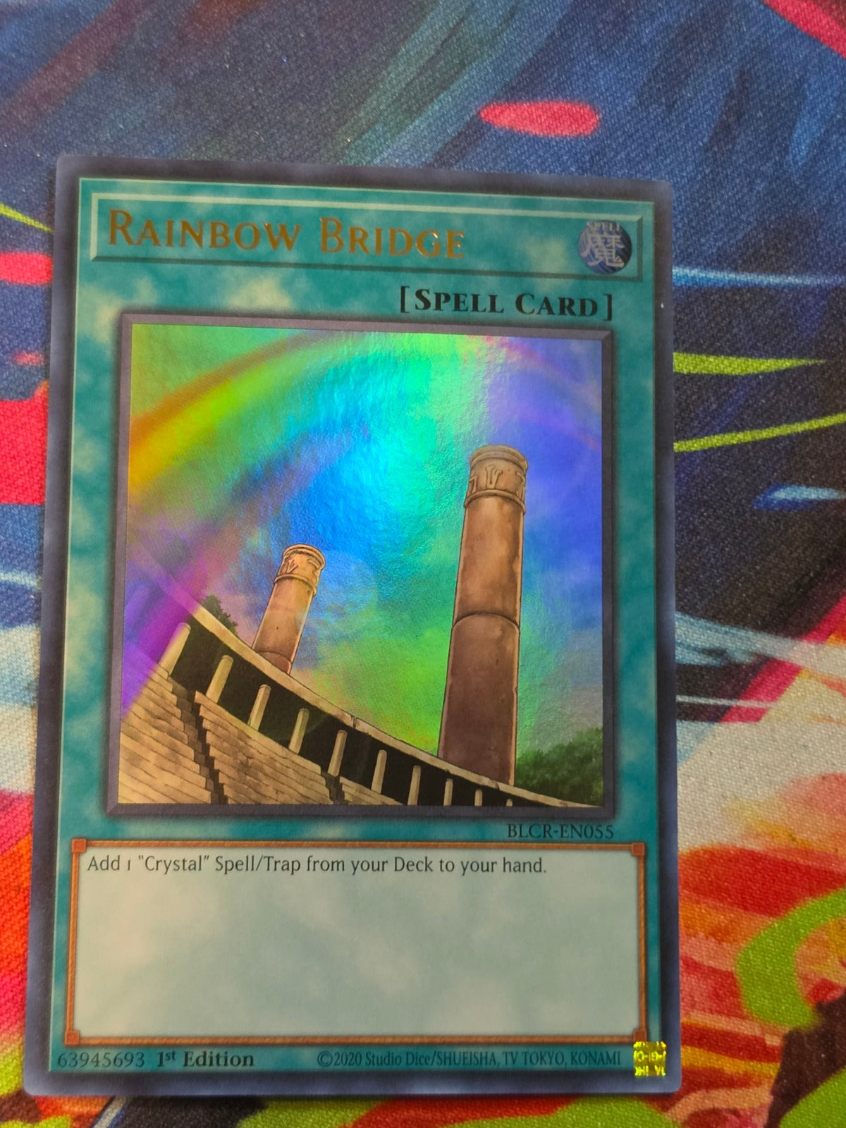 Rainbow Bridge Ultra Rare Battles of Legend: Crystal Revenge BLCR-EN055 LP