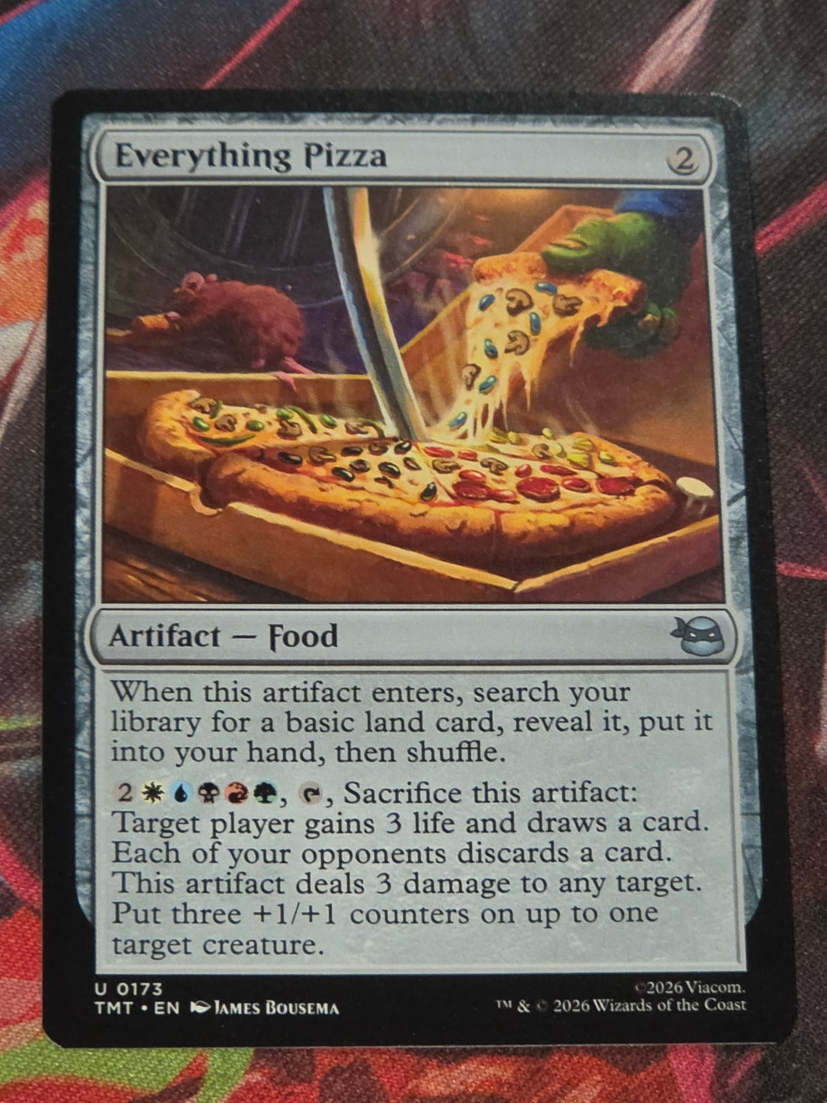 Everything Pizza - 173 - Teenage Mutant Ninja Turtles - U - NM MTG