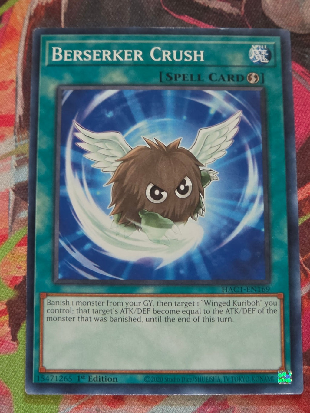 Berserker Crush Common Hidden Arsenal: Chapter 1 HAC1-EN169 LP