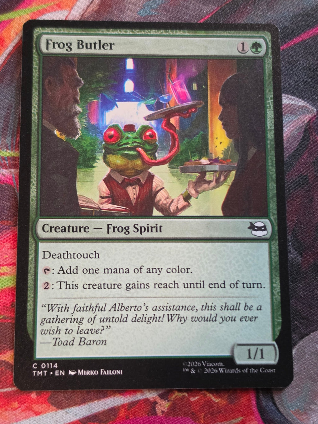 Frog Butler - 114 - Teenage Mutant Ninja Turtles - C - NM MTG