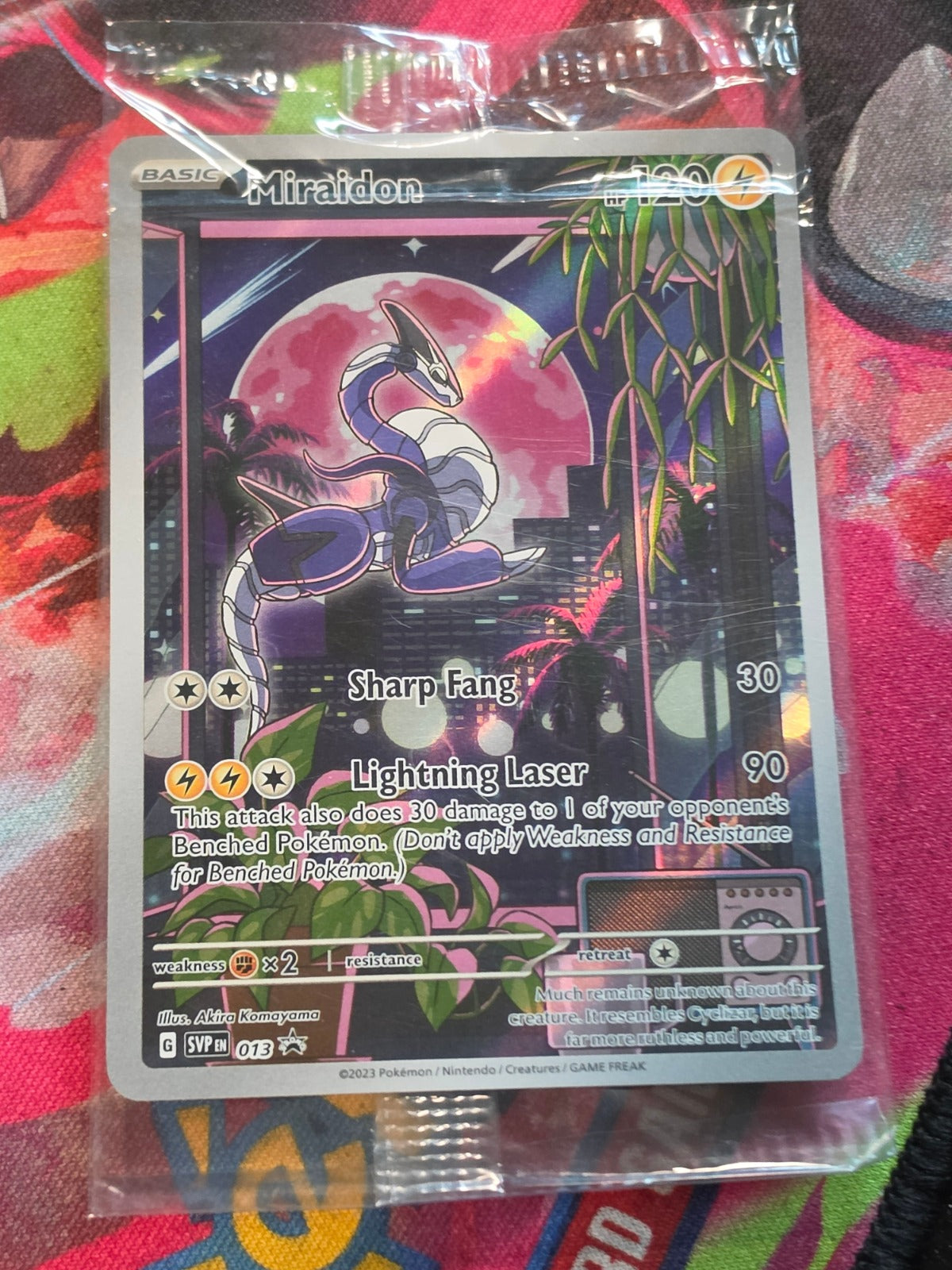 Miraidon Promo SV: Scarlet & Violet Promo Cards 013 NM SEALED Pokemon