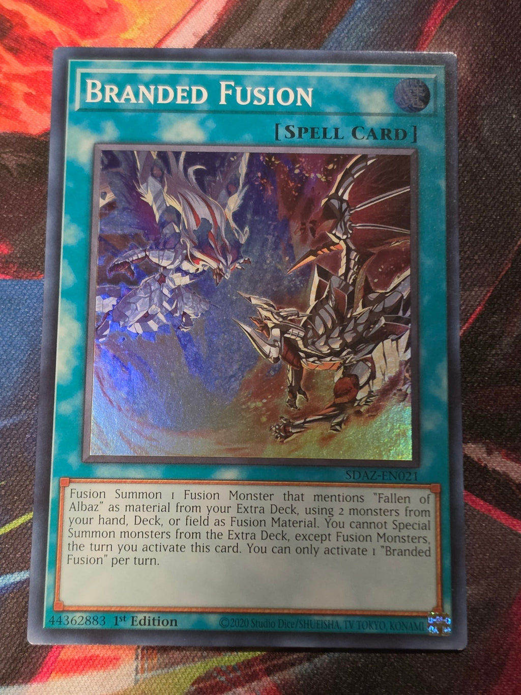 Branded Fusion Super Rare Structure Deck: Albaz Strike SDAZ-EN021 LP
