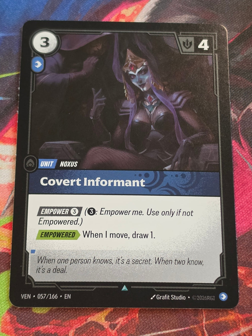 Covert Informant - 057/166 - Vendetta - Uncommon - NM