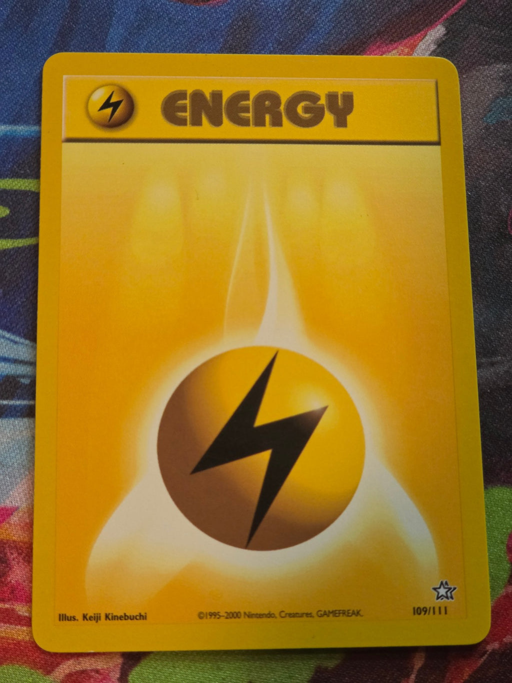 Lightning Energy - 109/111 - Neo Genesis - Common - Unlimited - NM-/LP+ Pokemon
