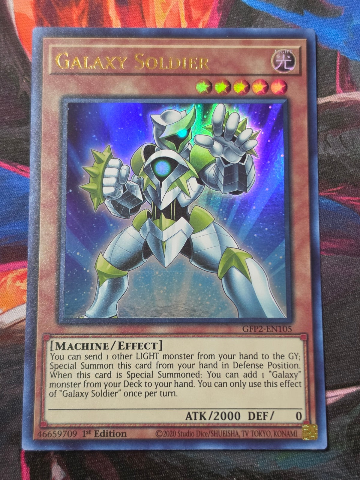 Galaxy Soldier Ultra Rare Ghosts From the Past: The 2nd Haunting GFP2-EN105 LP