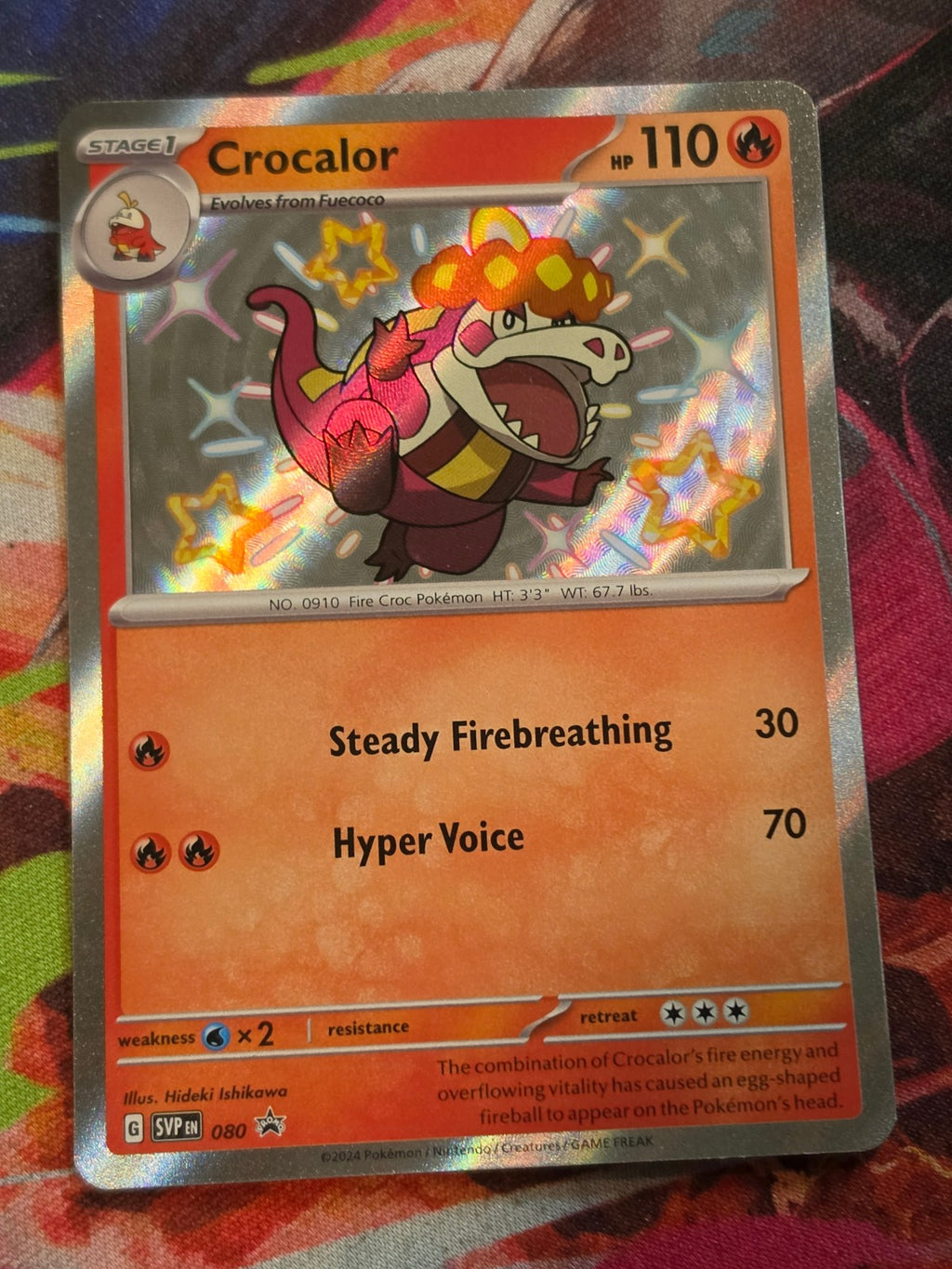 Crocalor - 080 - SV: Scarlet & Violet Promo Cards - Promo - NM Pokemon
